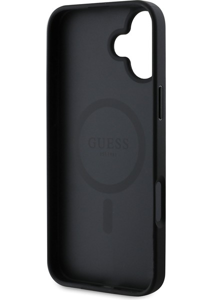Apple iPhone 16 Plus Guess Orjinal Lisanslı 3'lü Aksesuar Seti Kılıf-Ekran Koruyucu-Lens Koruyucu Siyah indirimleri