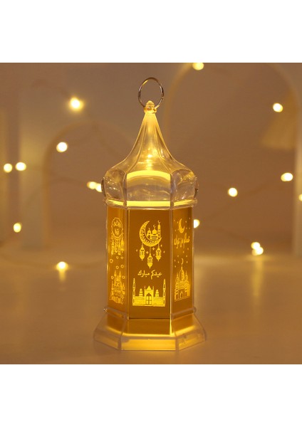 Şeffaf Kristal Rüzgar Lambası Dekoratif Masaüstü Mum (Yurt Dışından)