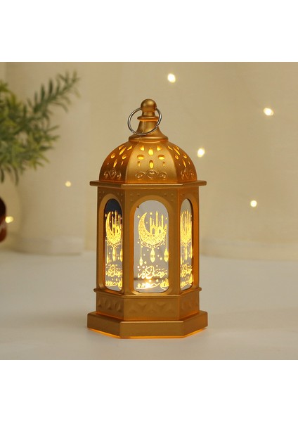 Basit Vintage Rüzgar Lambası Kale Mum Dekorasyon Sahne (Yurt Dışından)