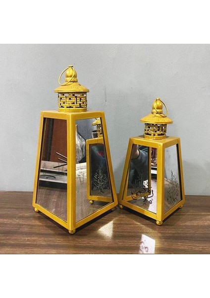 LED Ferforje Demir Lamba Rüzgar Lambası Ev Işık Dekorasyon (Yurt Dışından)