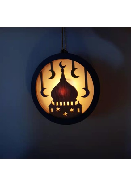 Rasa Ahşap Ürünleri LED Dekoratif Işıklar Atmosfer Festival Ahşap Kolye (Yurt Dışından) modelleri