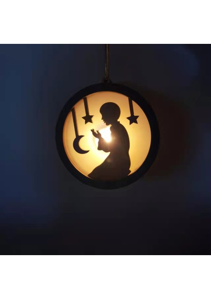 Rasa Ahşap Ürünleri LED Dekoratif Işıklar Atmosfer Festival Ahşap Kolye (Yurt Dışından) indirimleri