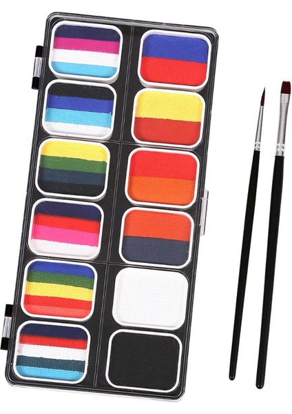 Yüz Boyası, Yağlı Palet, , 12 , Su Bazlı (Yurt Dışından) fırsatları