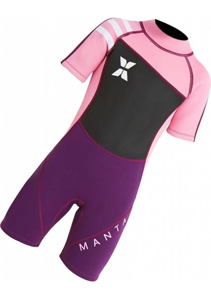 Kız Çocuk Wetsuit ve S (Yurt Dışından)