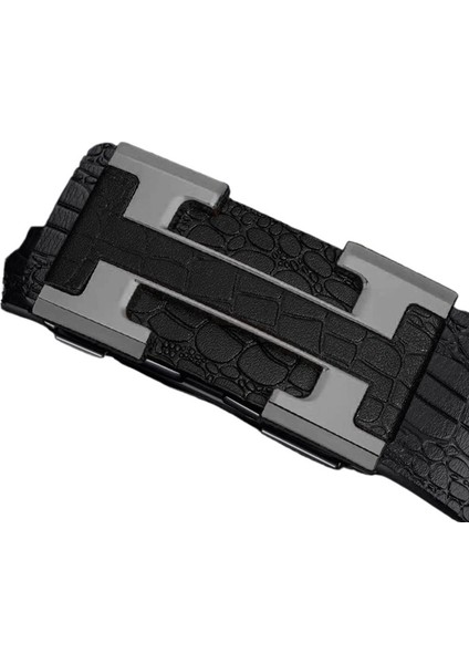 Erkek Kemeri Dişsiz Otomatik Tokalı Kemer Genç ve Orta Yaşlı Gündelik Kemer (Yurt Dışından) fiyatları