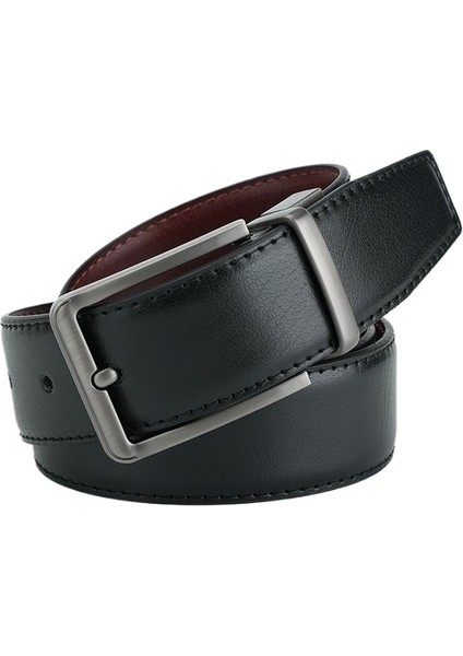 Erkek Hakiki Deri Kemer Döner Pin Tokalı Sığır Derisi Kemer (Yurt Dışından) modelleri