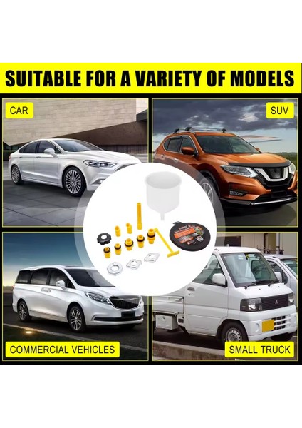 Huni Seti 15 Parça Radyatör Motor Yağı Hassas Dolum Sızdırmaz Kabarcık Yapmaz 500 ML-2000 Mlçok Amaçlı Set fiyatları