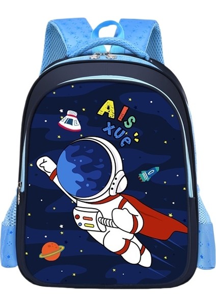 Çocuk Okul Çantaları, 1-3. Sınıf Erkek ve Kız Çizgi Film Sevimli Yük Azaltıcı Hafif Omurga Koruyucu Ilkokul Öğrencileri Sırt Çantası (Yurt Dışından)