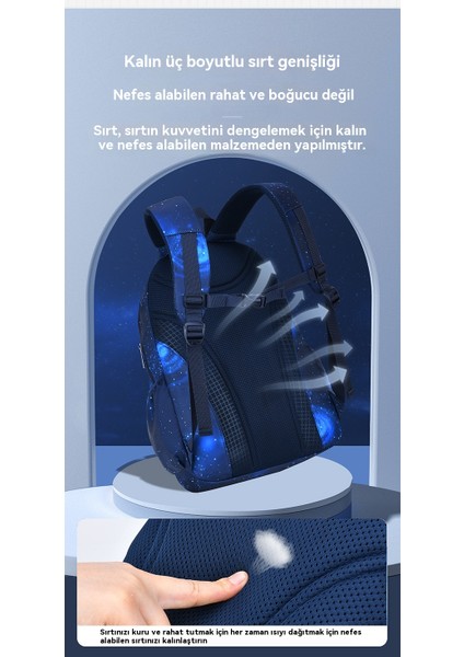 Yeni Ilkokul Çantası, Büyük Kapasiteli Çocuk Çantası, Üçüncü Ila Altıncı Sınıf Öğrenci Sırt (Yurt Dışından)