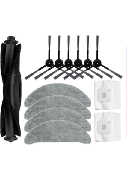 Xiaomi Için Mop Pad Rag Bez Ana Silindir Yan Fırça Yedek Parçaları (Yurt Dışından)