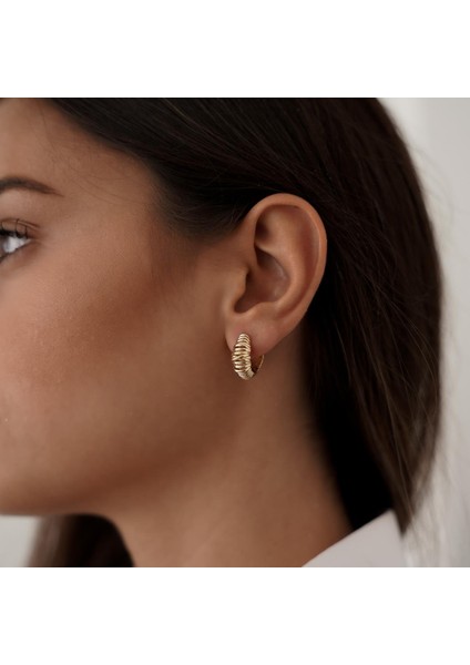 Tel Sarma Altın Halka Küpe fiyatları