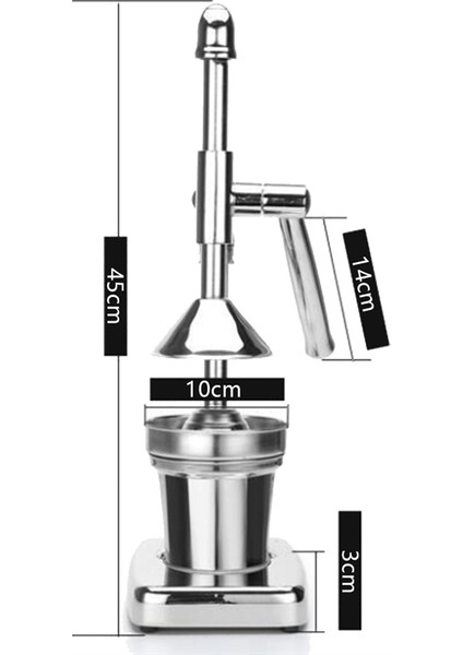 Meyve Sıkacağı El Pres Portakal Sıkacağı Greyfurt ve Diğer Meyveler Için Limon (Yurt Dışından) fırsatları