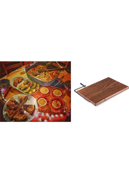 Kasap Bloğu Peynir Dilimleyici Ekmek Noel 9.8x6.7x0.5 Inç (Yurt Dışından) indirimleri