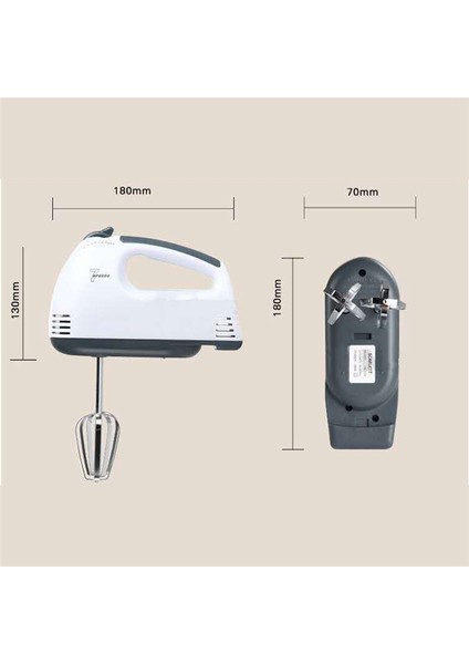 Elektrikli Yumurta Çırpıcı Otomatik El Mikseri Blender Abd Fişi (Yurt Dışından)