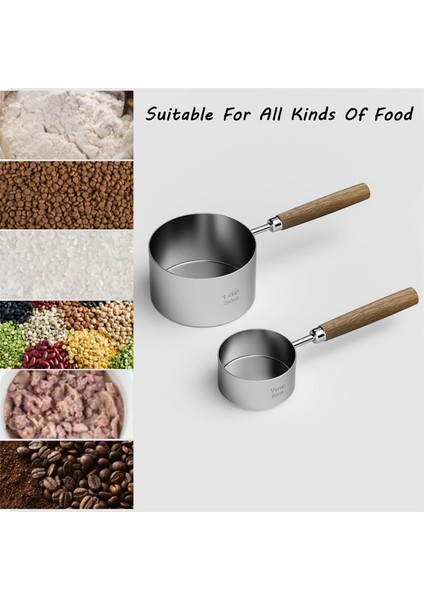 Paslanmaz Çelik Köpek Maması Kepçesi Iki Paketli Ölçü Kabı (Yurt Dışından) indirimleri