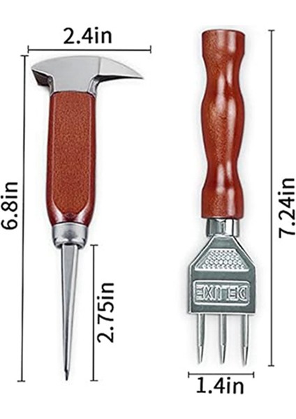 2 Adet Buz Kırıcı Seti Ahşap Saplı Buz Kırıcılar, Barlar, Barmenler Için (Yurt Dışından) fırsatları