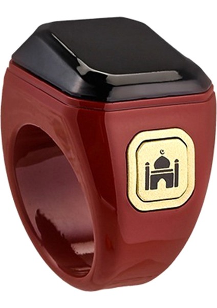 Akıllı Bluetooth Yüzük Parmak Sayacı Zaman Hatırlatma Sayacı, Bordo (Yurt Dışından) indirimleri