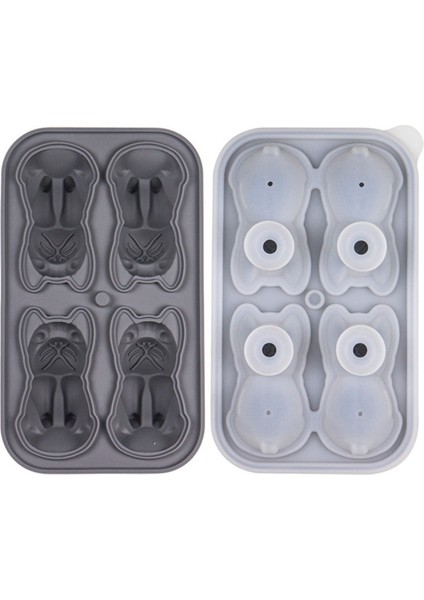 Fransız Bulldog Buz Küpü Kalıbı, Mavi (Yurt Dışından) modelleri