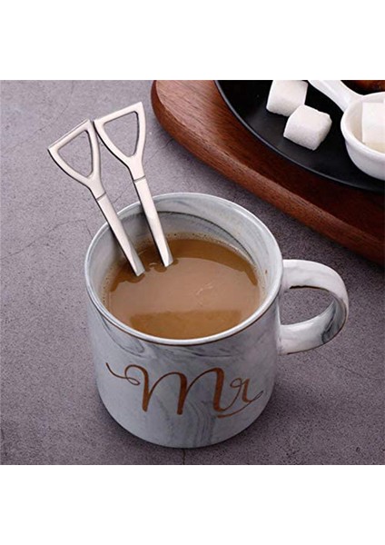 20 Paket Kürek Şeklinde Espresso Kaşıkları (Yurt Dışından)