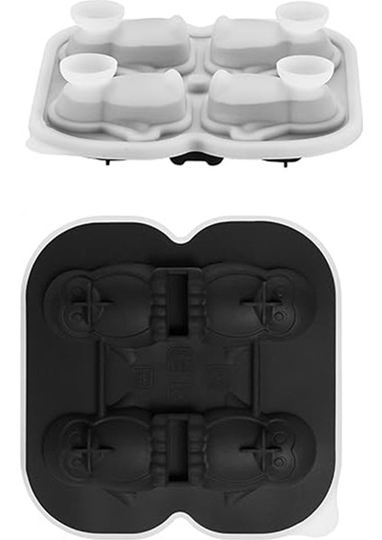 Penguenler Buz Küpü Tepsisi Eğlenceli Şekiller, Garip Yenilikçi Sevimli Penguen Hediyeleri (Yurt Dışından)