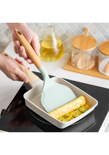 Yapışmaz Mutfak Geniş Kazıyıcı Pizza Pişirme Araçları Silikon Spatula B (Yurt Dışından) indirimleri