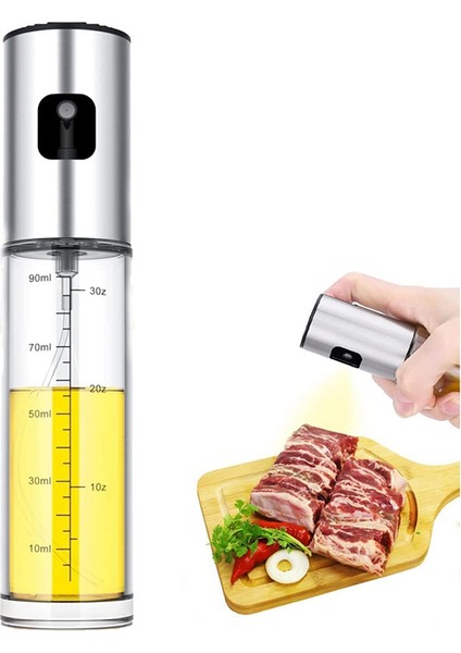 90ML Zeytinyağı Spreyi, Hava Fritözü, Barbekü, Kızartma Için Yağ Spreyi, 2 Set (Yurt Dışından)