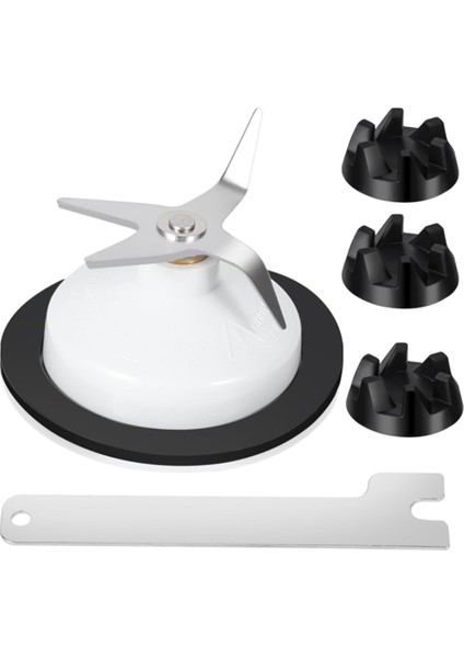 Blender Bağlantı Parçası ve Anahtar Takımı Blender Bıçağı 4 Yaprak Conta ile (Yurt Dışından)