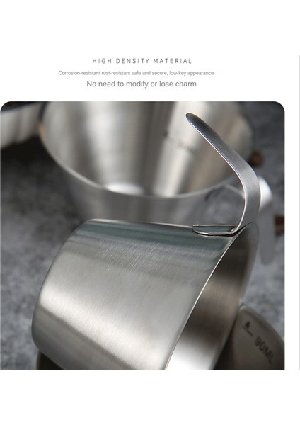 Saplı Espresso Shot Bardakları 90ML Espresso Ölçüm Kupası 2'li Paket (Yurt Dışından) modelleri