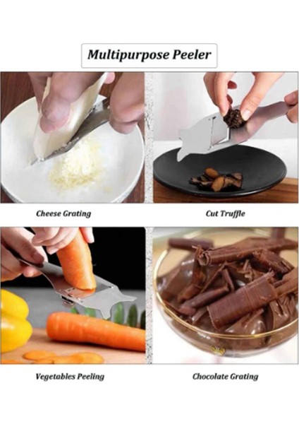 Ayarlanabilir Bıçak Dilimleyici Paslanmaz Çelik Trüf Kesici Peynir Kazıyıcı (Yurt Dışından) indirimleri