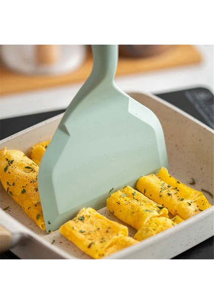 Yapışmaz Mutfak Geniş Kazıyıcı Pizza Pişirme Araçları Silikon Spatula D (Yurt Dışından) fırsatları