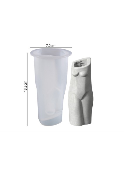 Epoksi Reçine Silikon Kalıp Ithal 3 Boyutlu Insan Vücut Figür Taş Tozu Silikon Kalıp HB115215-0029