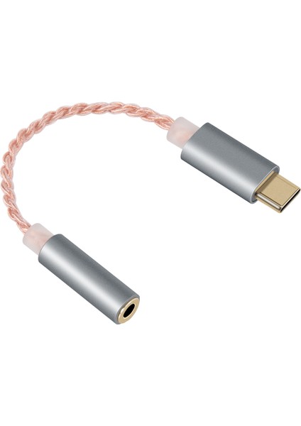32BIT 384KHZ Usb-C - 3,5 mm Dac Dijital Ses Adaptörü, ALC5686 Çip, Altın Kaplama 1u, Omtp/ctıa Için Sürücüsüz(Gri) (Yurt Dışından) fiyatları