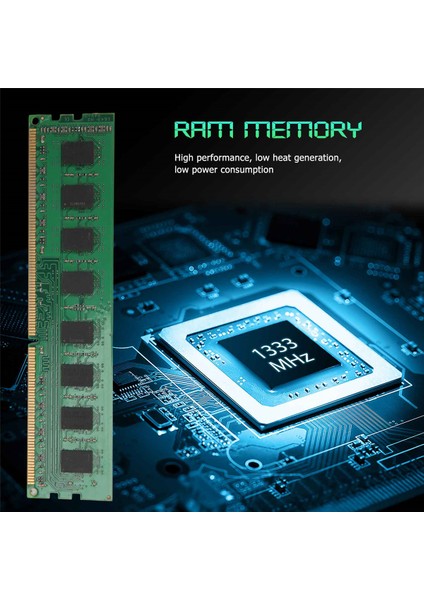 Ddr3 4g Ram Bellek 1333 Mhz 240 Pin Masaüstü Bellek PC3-10600 Amd Adanmış Bellek Için Dımm Ram Memoria (Yurt Dışından)