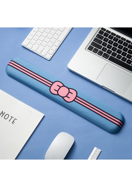 Klavye Bilek Desteği, Yay Bilek Desteği, Bilek Destekli Mouse Pad, Ofis ve Ev Için, 44 Cm/17,32 Inç (Pembe) (Yurt Dışından) indirimleri