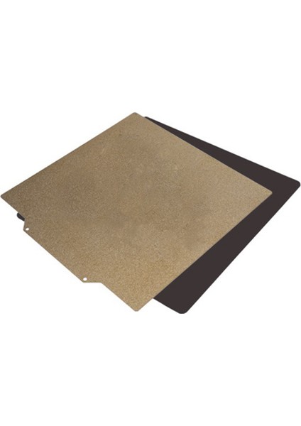3D Yazıcı Sıcak Yatağı Için Çift Taraflı Peı Toz Boyalı Yaylı Çelik Sac, Manyetik Tabanlı (310X310X2MM) (Yurt Dışından)