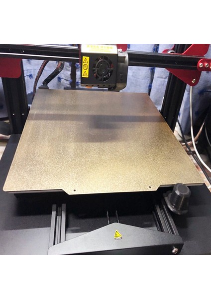 3D Yazıcı Sıcak Yatağı Için Çift Taraflı Peı Toz Boyalı Yaylı Çelik Sac, Manyetik Tabanlı (310X310X2MM) (Yurt Dışından) modelleri