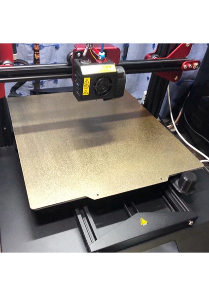 3D Yazıcı Sıcak Yatağı Için Çift Taraflı Peı Toz Boyalı Yaylı Çelik Sac, Manyetik Tabanlı (310X310X2MM) (Yurt Dışından) fırsatları