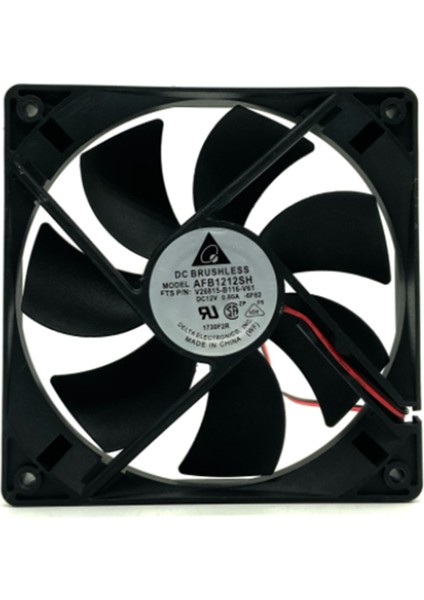 Soğutucu Fan AFB1212SH 12025 Dc 12V 0.80A Soğutma Fanı 120X120X25MM Çift Bilyalı Rulman 3400 Rpm 113CFM Fan Madencilik Için (Yurt Dışından)