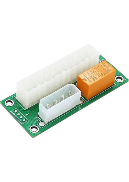 Atx Çift Psu Çoklu Güç Kaynağı Adaptörü Senkron Güç Kartı Molex 4 Pimli Konnektöre Güç Led'li 2psu Ekleyin (Yurt Dışından)