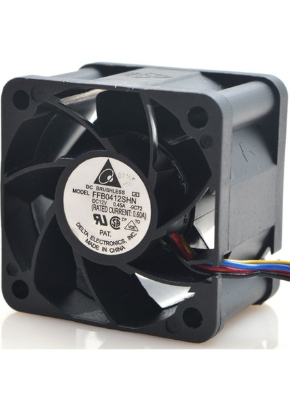 FFB0412SHN 4028 40MM 40X40X28MM Sunucu Fanı Büyük Güç Soğutma Fanı 12V 0.45A Mikro Şiddetli Hava Akış Fanı 4pin Konektörü (Yurt Dışından) modelleri