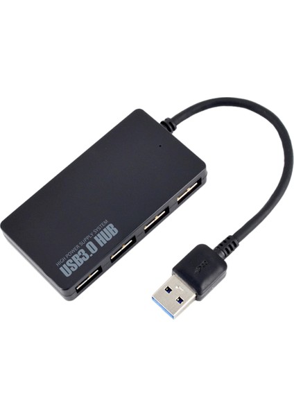 USB 3.0 Hub Yüksek Hızlı Usb3.0+Usb2.0 Hub Dizüstü Bilgisayar Desteği Windows 10/8/7/vista/xp Için Harici 4 Bağlantı Noktalı Adaptör Ayırıcı (Yurt Dışından)