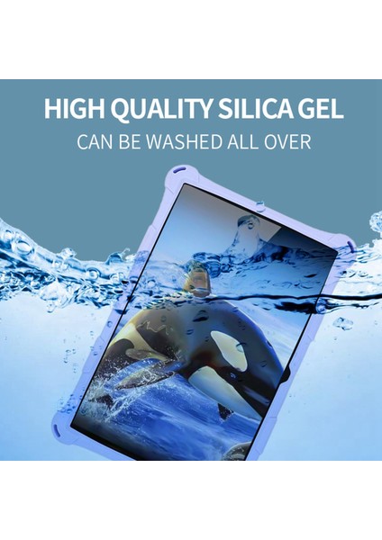 P30HD Tablet Kılıfı P30HD Tablet Için 10.1 Inç Silikon Kılıf+Kalem+Askı (Kırmızı) (Yurt Dışından) indirimleri