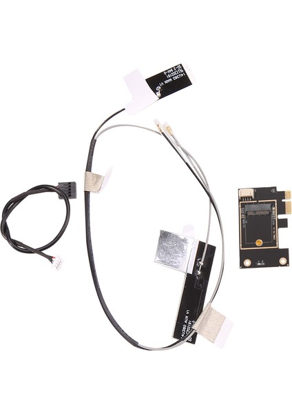 M.2 Wifi Adaptörü M2 Ngff Anahtar A E Pci Express Pcı-E 1x Ngff Desteği 2230 Kablosuz Ağ Kartı AX200 9260AC 8265AC (Yurt Dışından)
