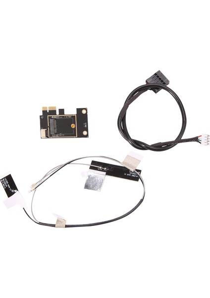 M.2 Wifi Adaptörü M2 Ngff Anahtar A E Pci Express Pcı-E 1x Ngff Desteği 2230 Kablosuz Ağ Kartı AX200 9260AC 8265AC (Yurt Dışından)