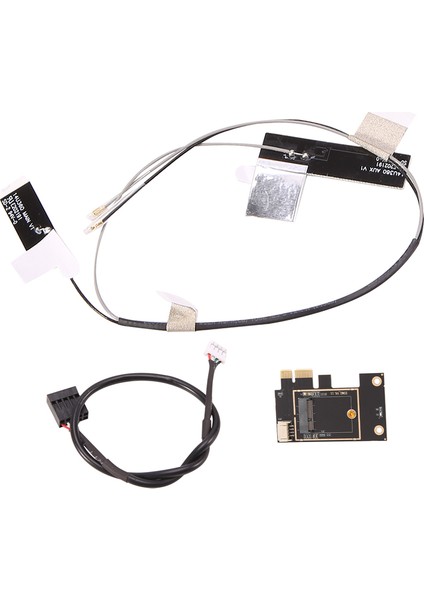 M.2 Wifi Adaptörü M2 Ngff Anahtar A E Pci Express Pcı-E 1x Ngff Desteği 2230 Kablosuz Ağ Kartı AX200 9260AC 8265AC (Yurt Dışından)