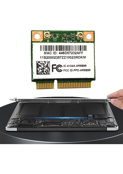 Atheros AR5B95 AR9285 Kablosuz Ağ Kartı 2.4g 150 Mbps Pcı-E Yarım Yükseklikte Dahili Ağ Kartı X230 G460 (Yurt Dışından) fırsatları