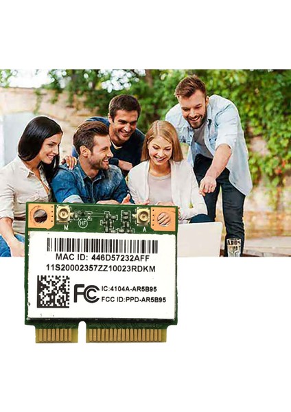 Atheros AR5B95 AR9285 Kablosuz Ağ Kartı 2.4g 150 Mbps Pcı-E Yarım Yükseklikte Dahili Ağ Kartı X230 G460 (Yurt Dışından) indirimleri