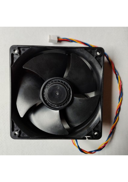 6500RPM 12V/1.85A Bilgisayar Cpu Soğutma Fanı 4-Pin Konektörü Pwm Sıcaklık Kontrolü Antminer Bitmain S7 S9 Siyah (Yurt Dışından)