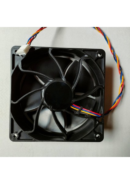 6500RPM 12V/1.85A Bilgisayar Cpu Soğutma Fanı 4-Pin Konektörü Pwm Sıcaklık Kontrolü Antminer Bitmain S7 S9 Siyah (Yurt Dışından)