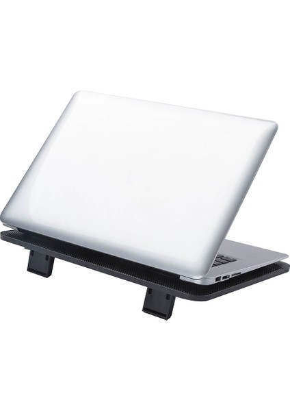 Dizüstü Bilgisayar Soğutucusu Dizüstü Soğutma Pedi Dizüstü Bilgisayar Oyun Soğutucu Standı, 2 Fan ve USB Bağlantı Noktası ile (Yurt Dışından) fırsatları